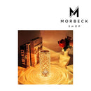 Luminária de Luxo Cristal Light 16 Cores - Sensível ao Toque + Controle Remoto