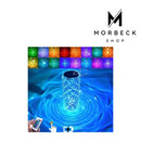 Luminária de Luxo Cristal Light 16 Cores - Sensível ao Toque + Controle Remoto