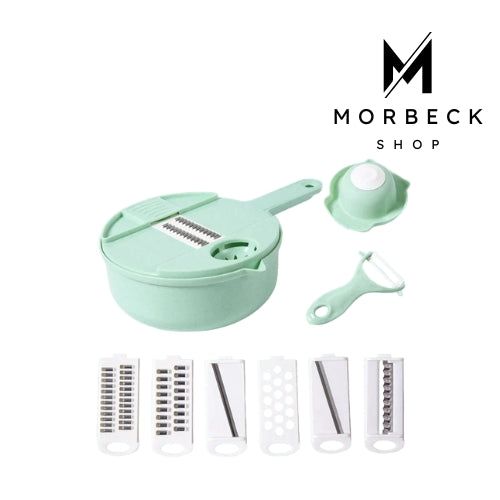 Kit Cortador de Legumes Multifuncional 12 em 1
