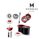 Mop Giratório Com Cesto Em Inox